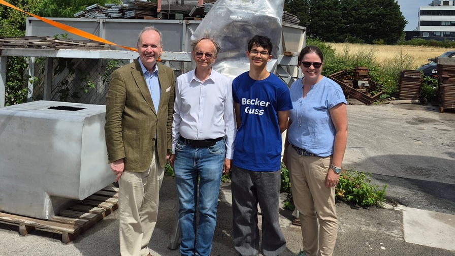 Visit by the Lower Austrian Economic Chamber at Becker Guss in Mödling